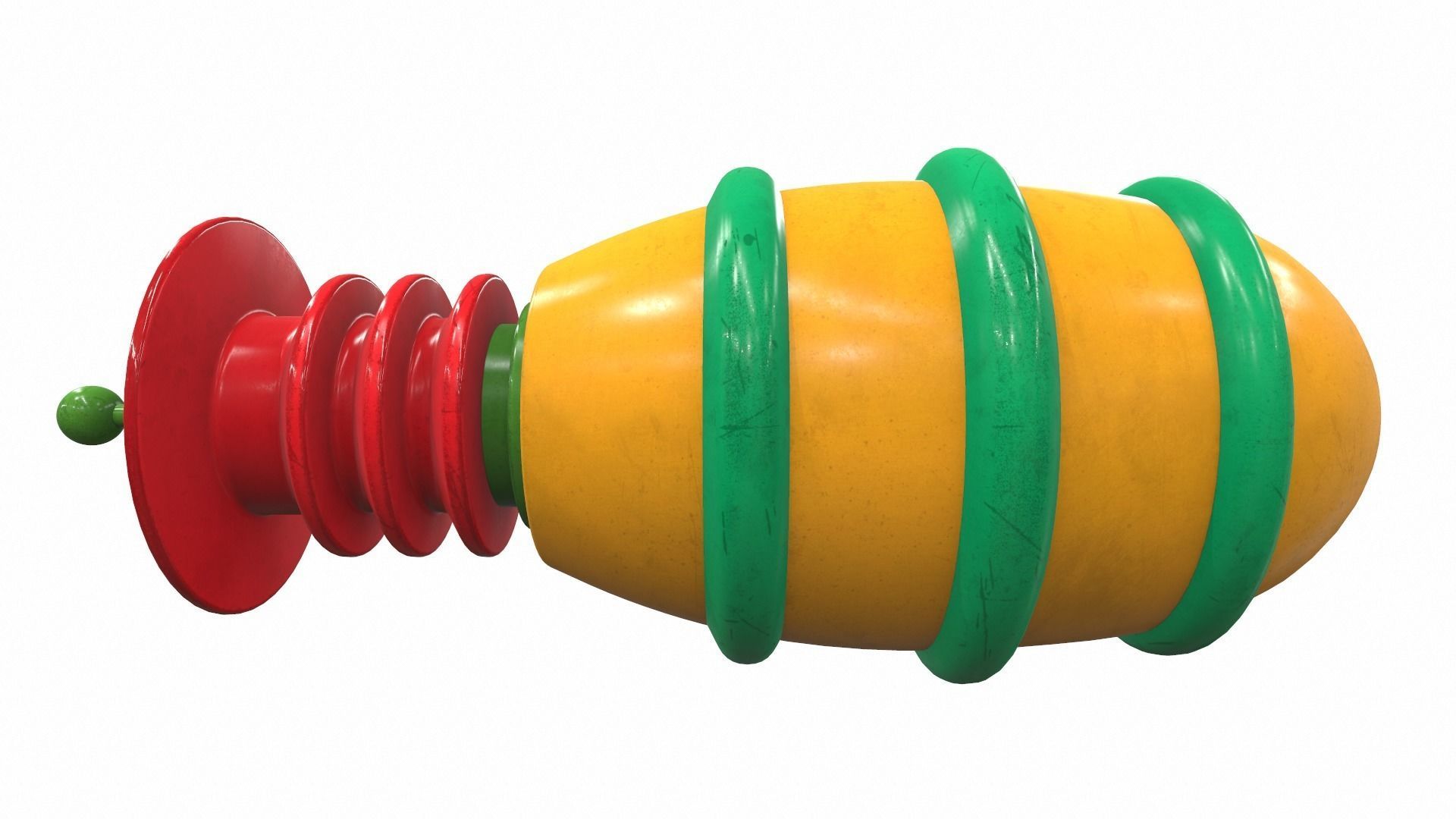 Toy laser ray gun 05 3D model_4