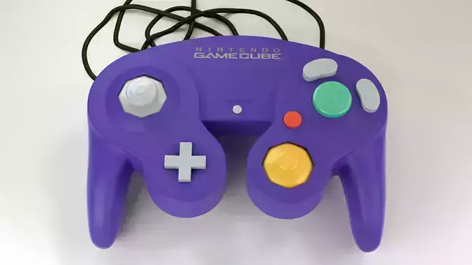 Nintendo GameCube Controller 3D model