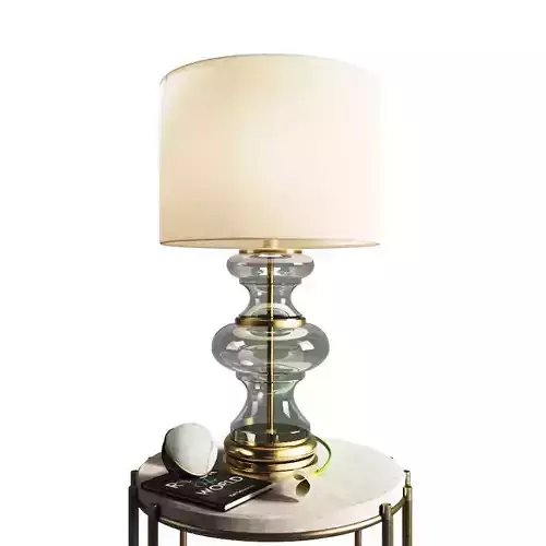 ABLE LAMP JASMINE GLASS POTTERYBARN 