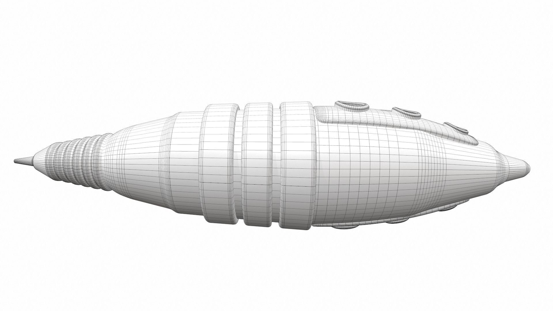 Toy laser ray gun 09 3D model_9