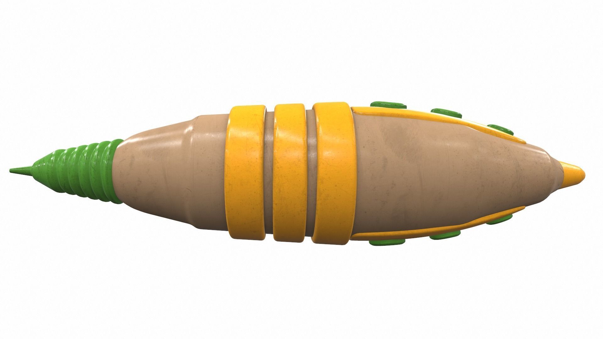 Toy laser ray gun 09 3D model_4
