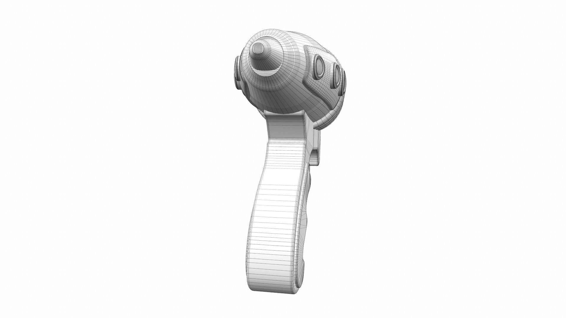 Toy laser ray gun 09 3D model_8