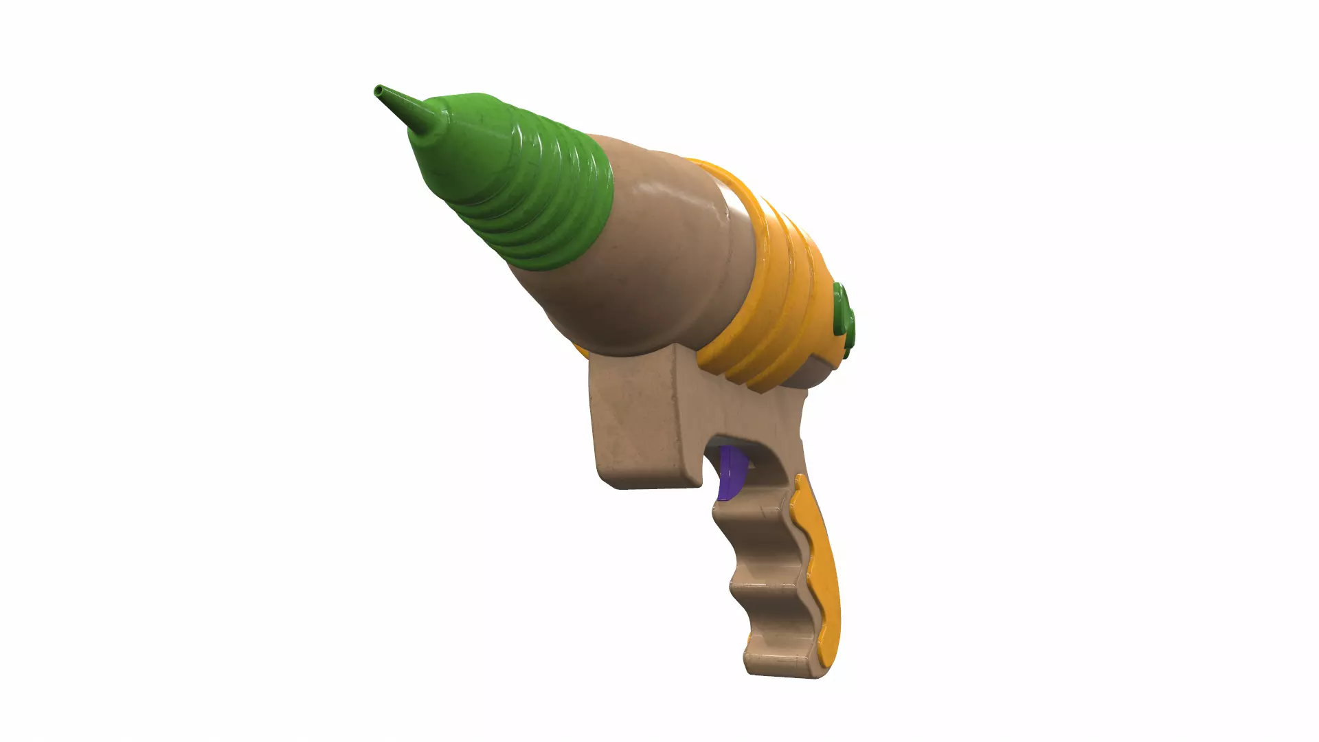 Toy laser ray gun 09 3D model_0