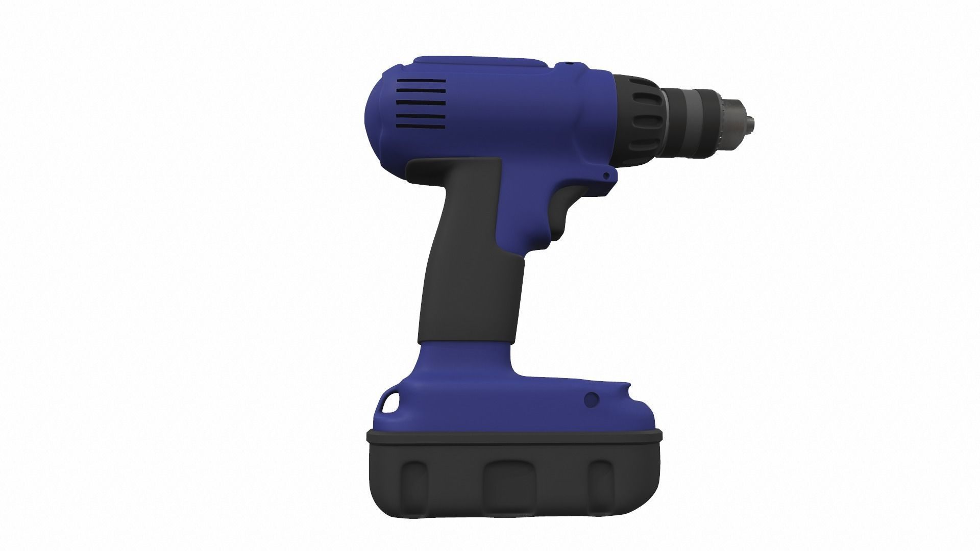 Cordless drill colect 3D model_3