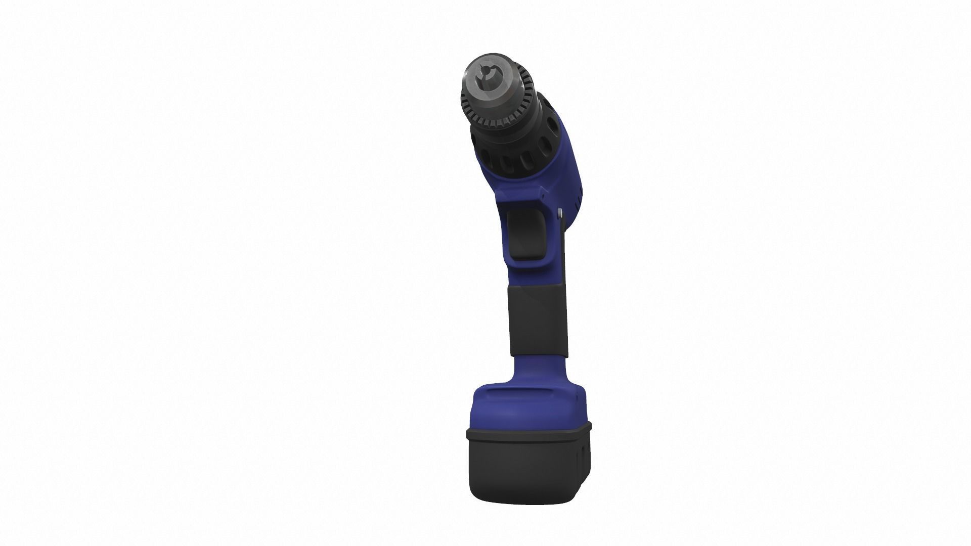 Cordless drill colect 3D model_2