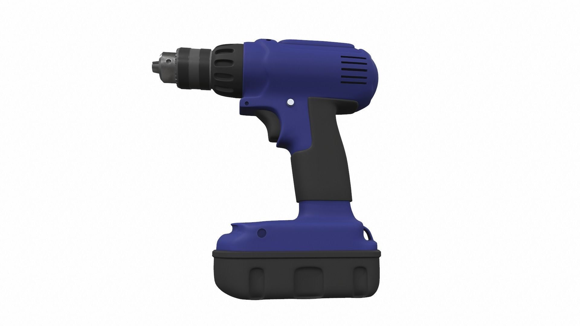 Cordless drill colect 3D model_1