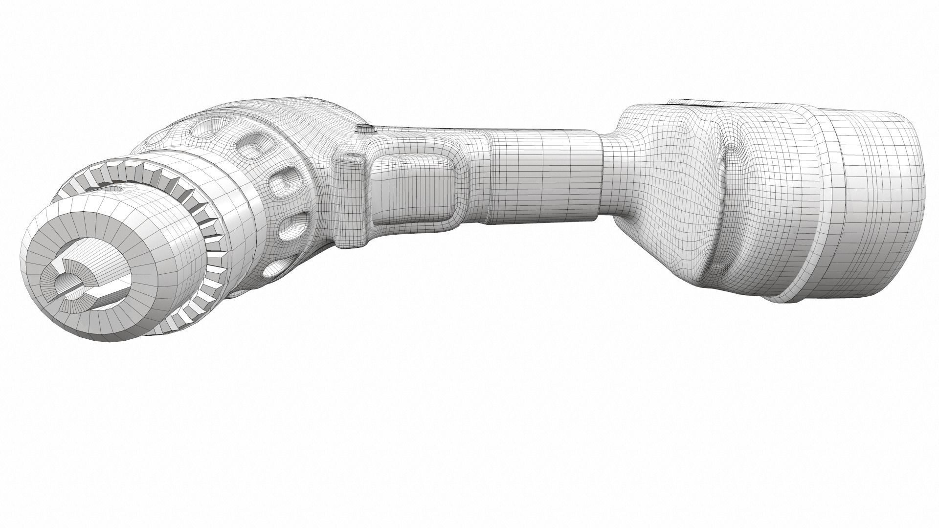 Cordless drill colect 3D model_20