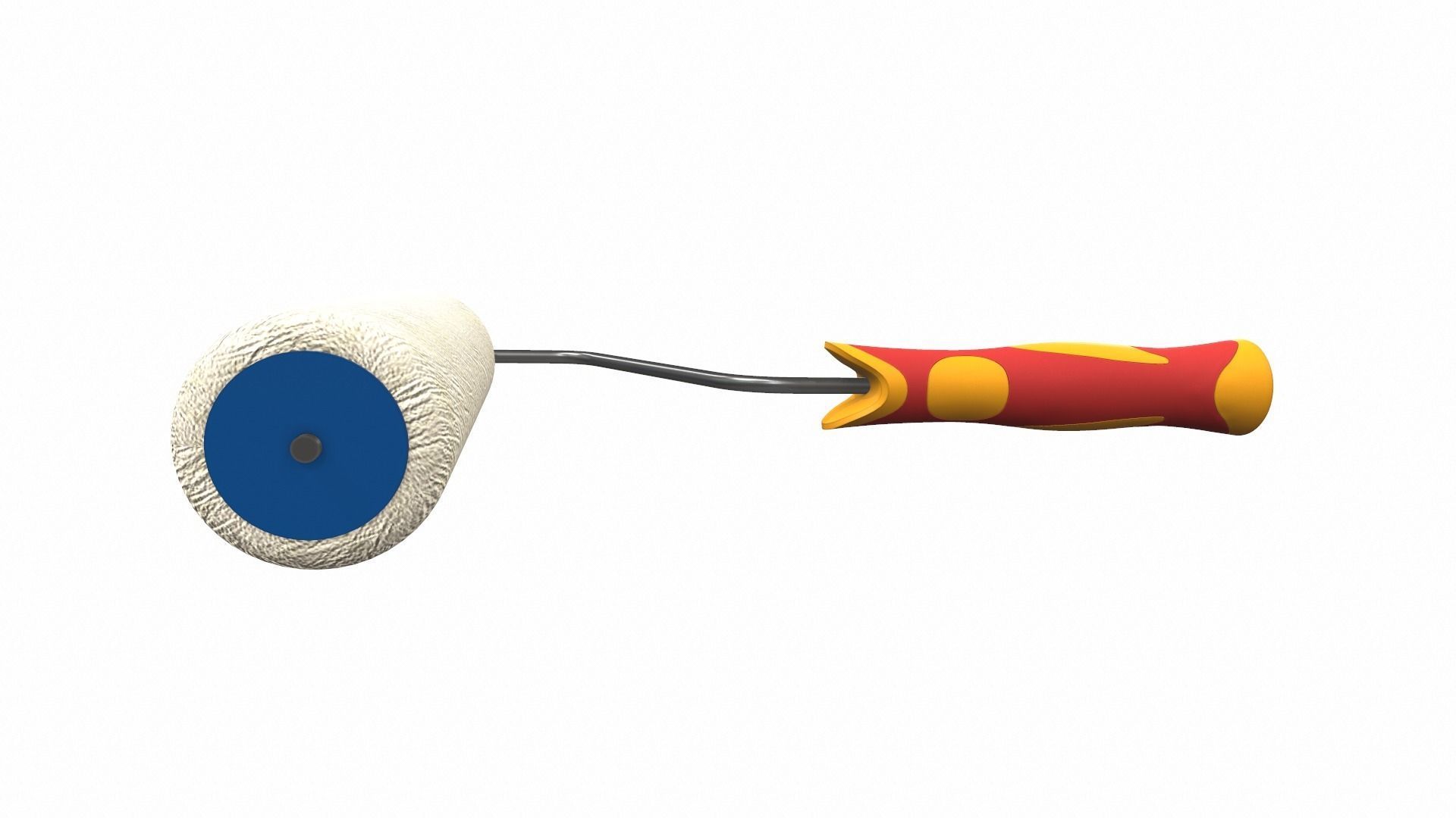 Paint roller colect 3D model_4