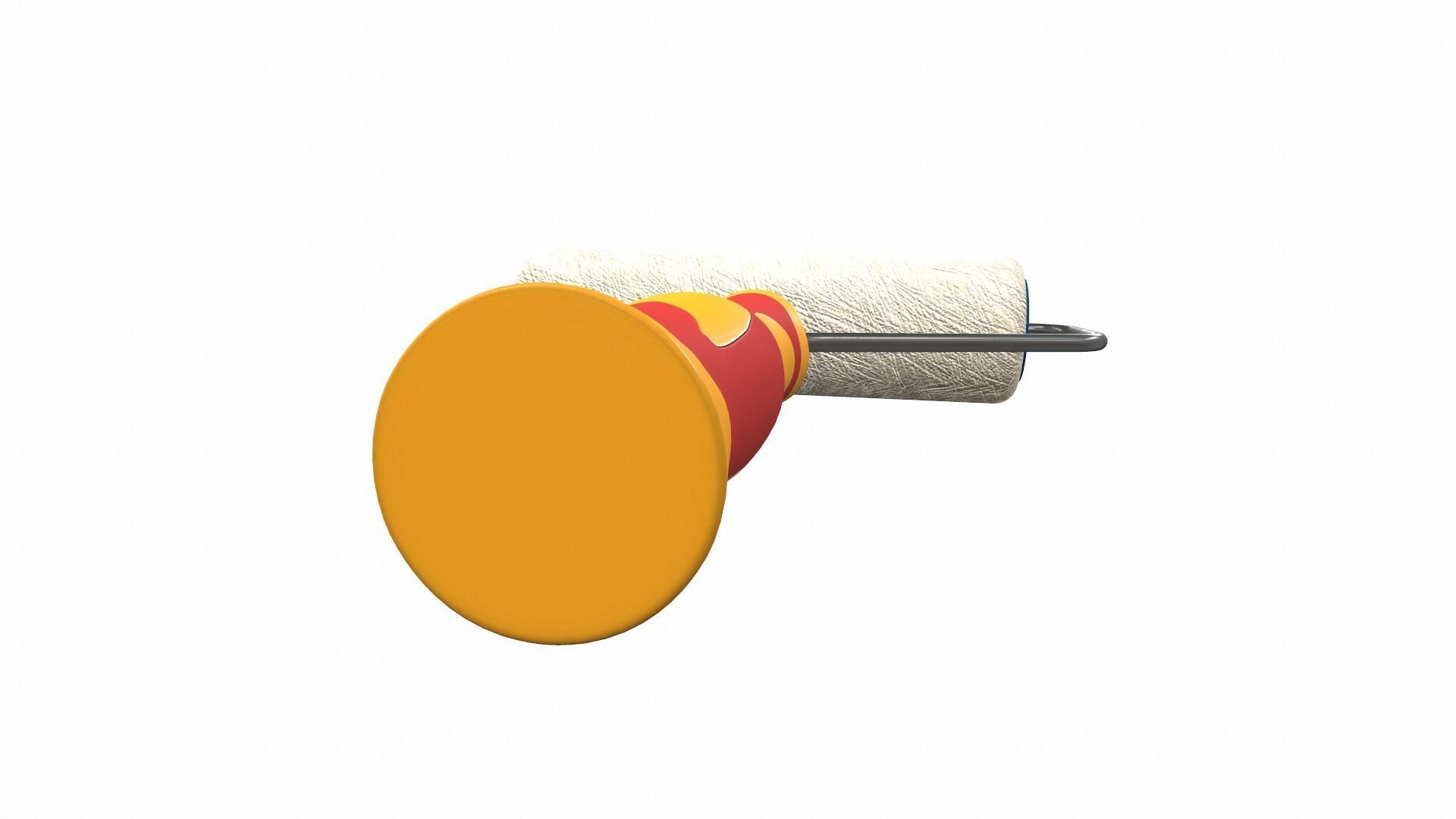 Paint roller colect 3D model_7