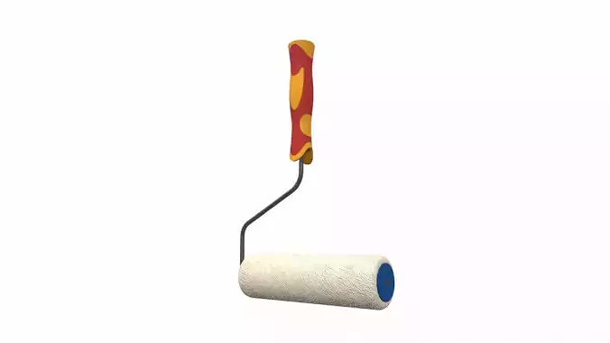 Paint roller colect 3D model