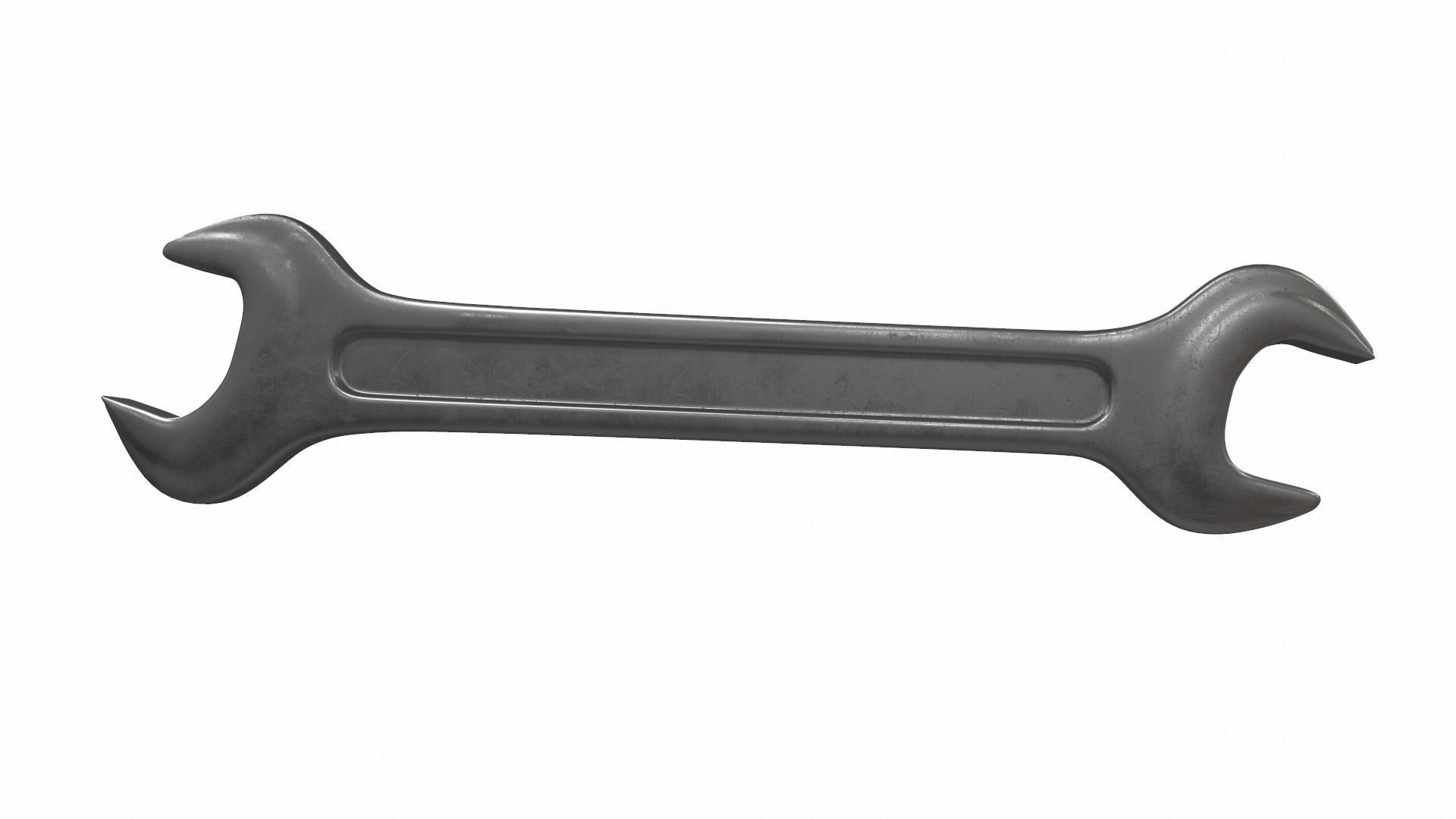 Classic spanner colect 3D model_1