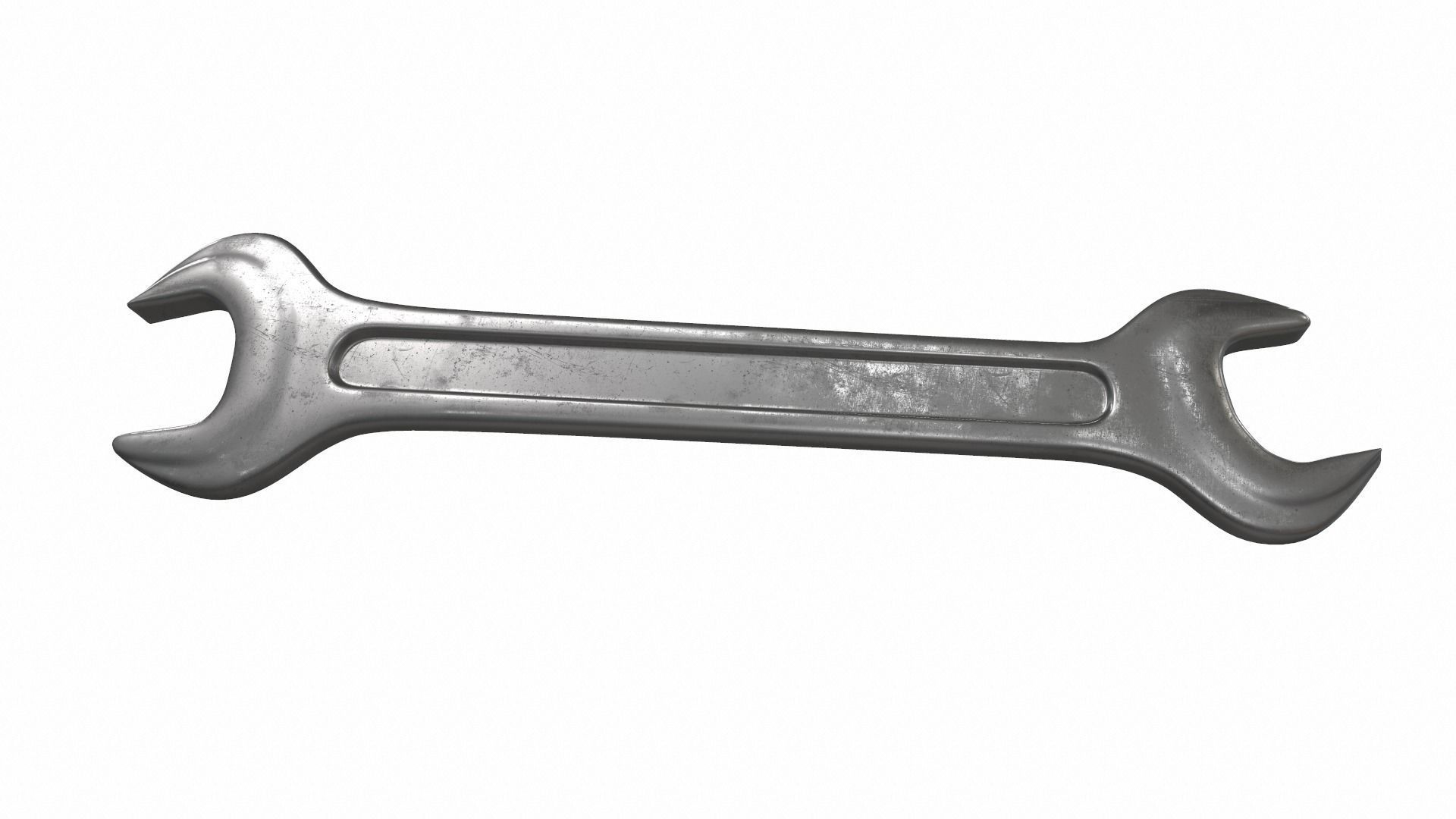 Classic spanner colect 3D model_3