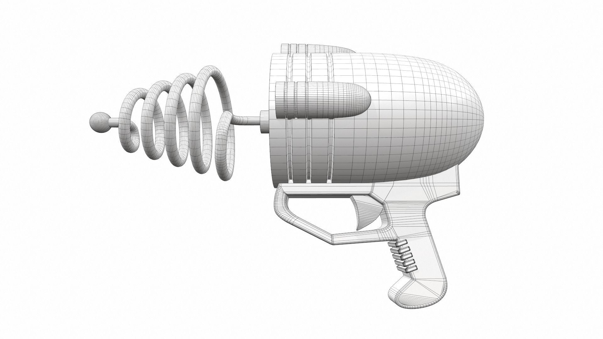 Toy laser ray gun 02 3D model_6