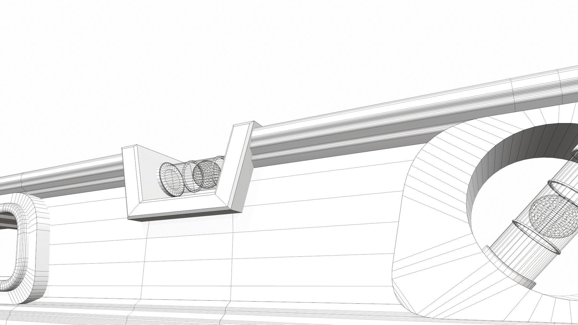 Spirit level 60cm colect 3D model_17