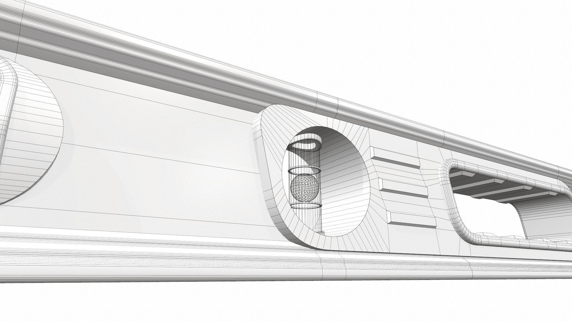 Spirit level 60cm colect 3D model_15