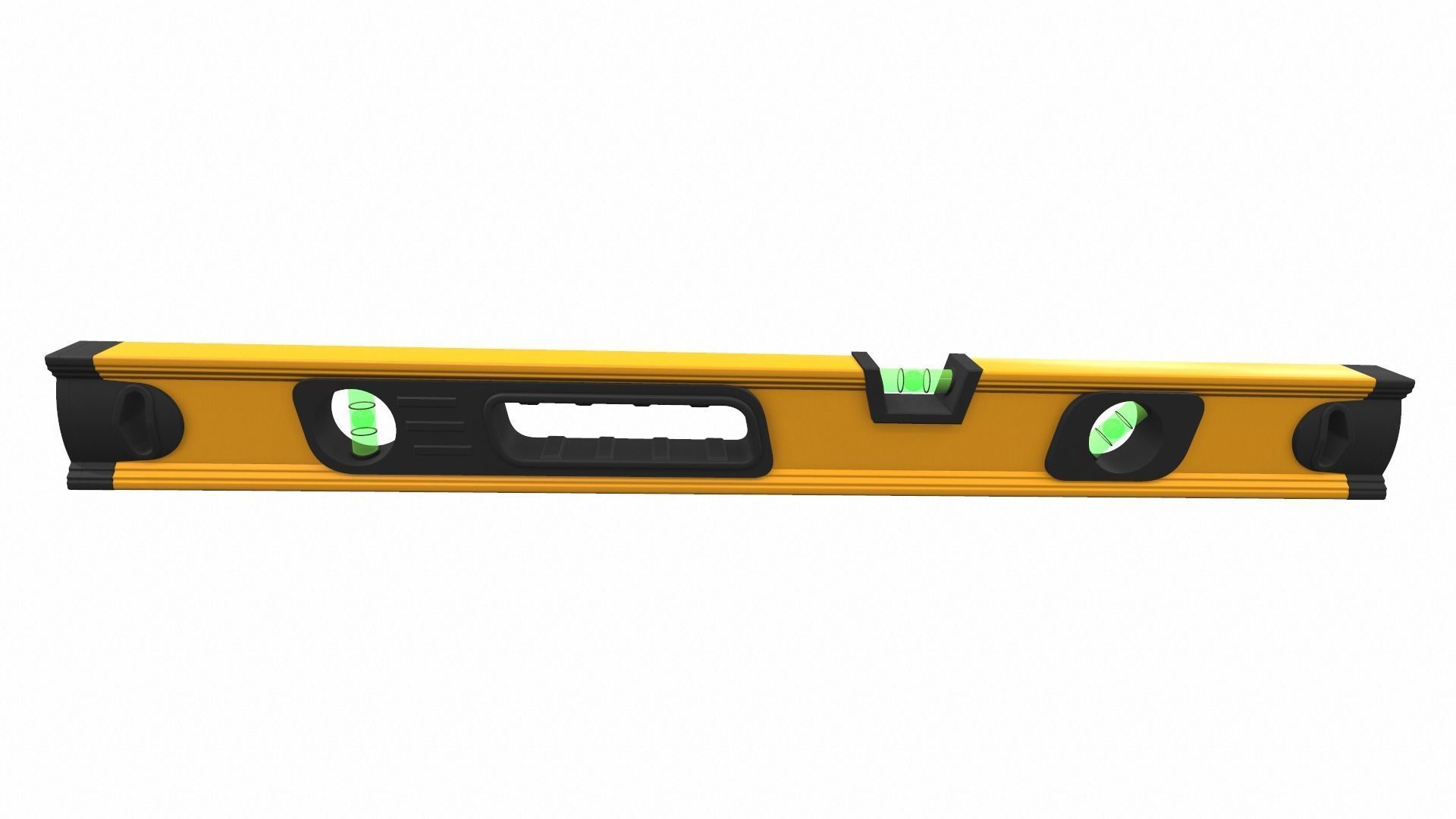 Spirit level 60cm colect 3D model_1