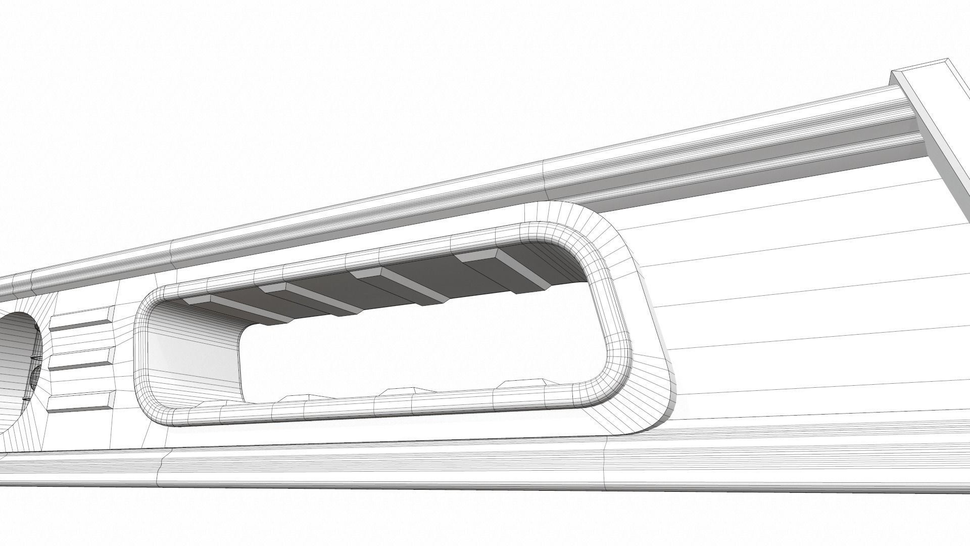 Spirit level 60cm colect 3D model_16