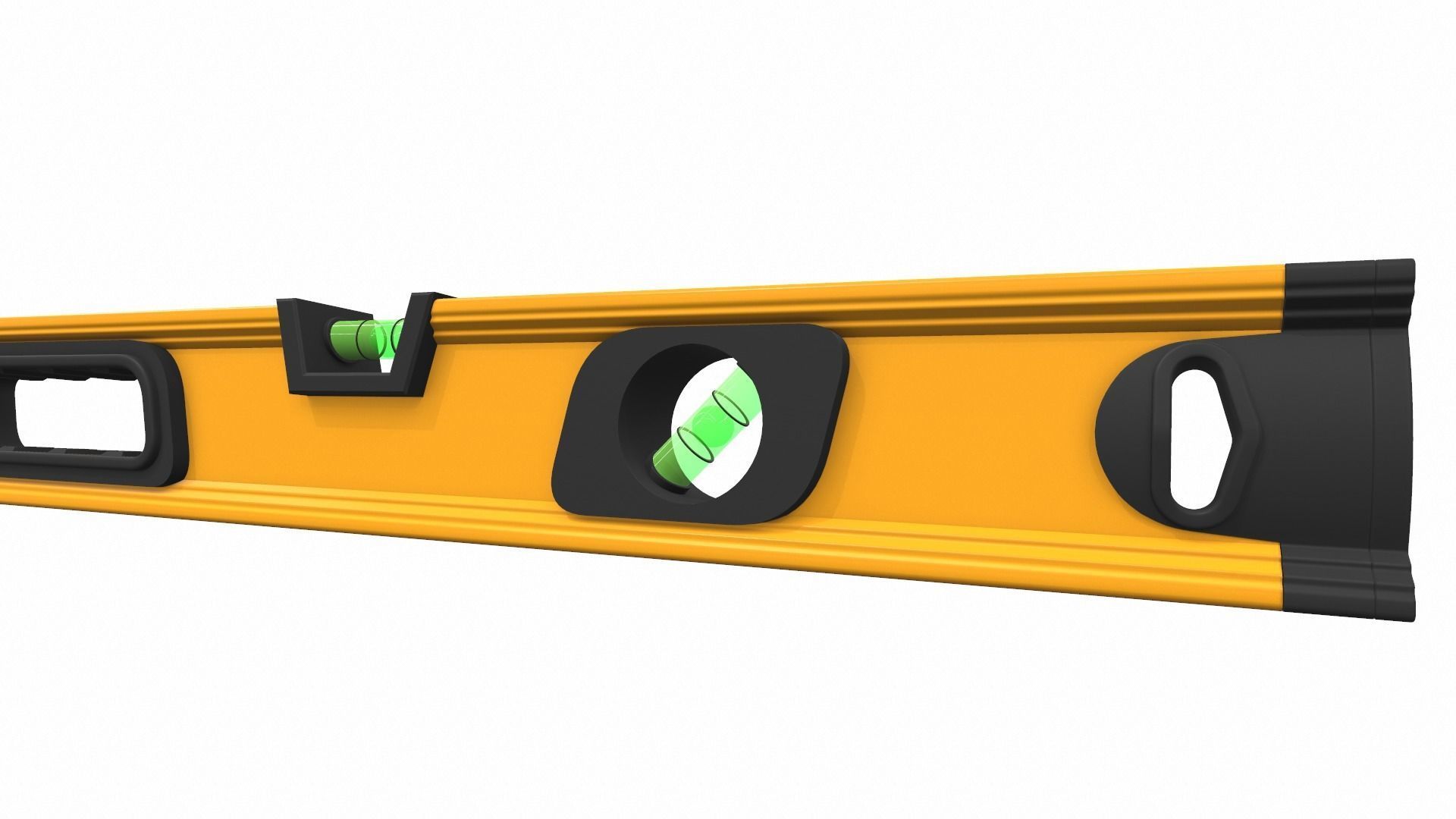 Spirit level 60cm colect 3D model_10