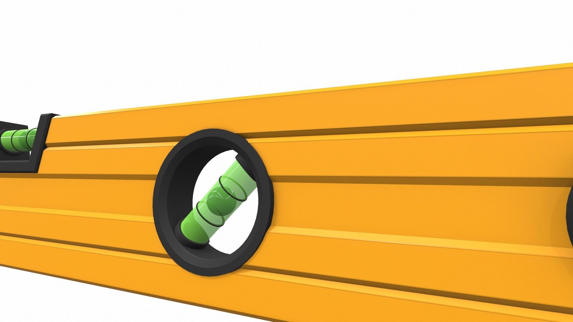 Spirit level 23cm colect 3D model_8