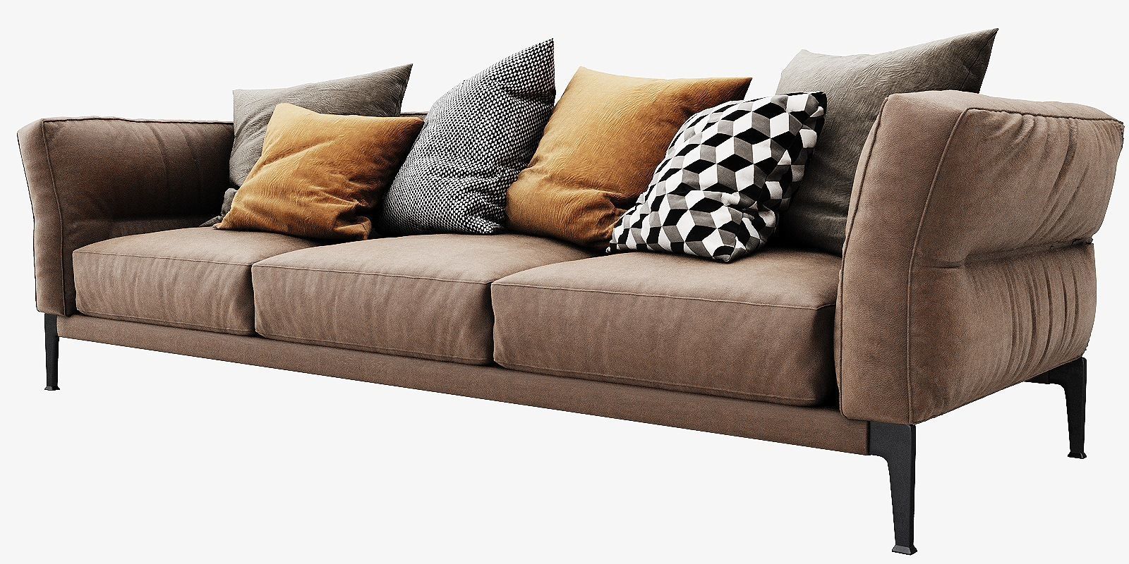 Flexform Adda 3D model_7