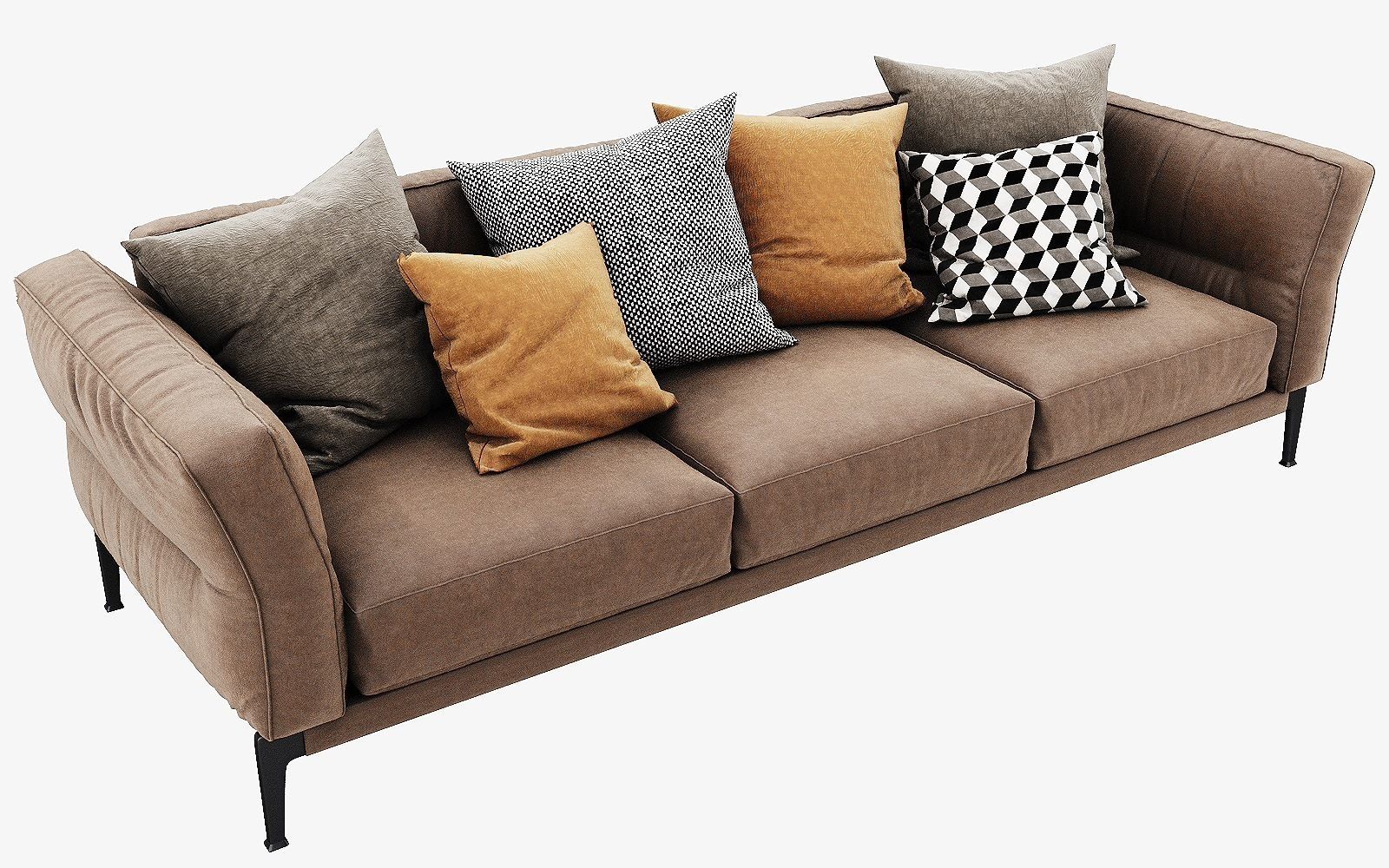 Flexform Adda 3D model_9