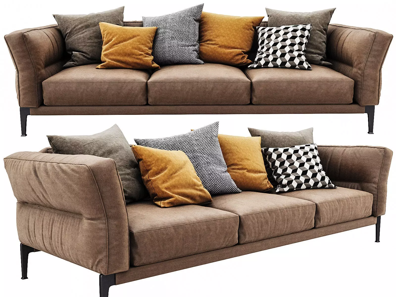 Flexform Adda 3D model_0