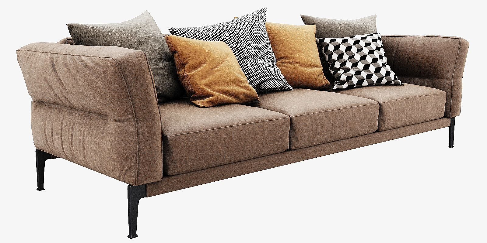 Flexform Adda 3D model_10