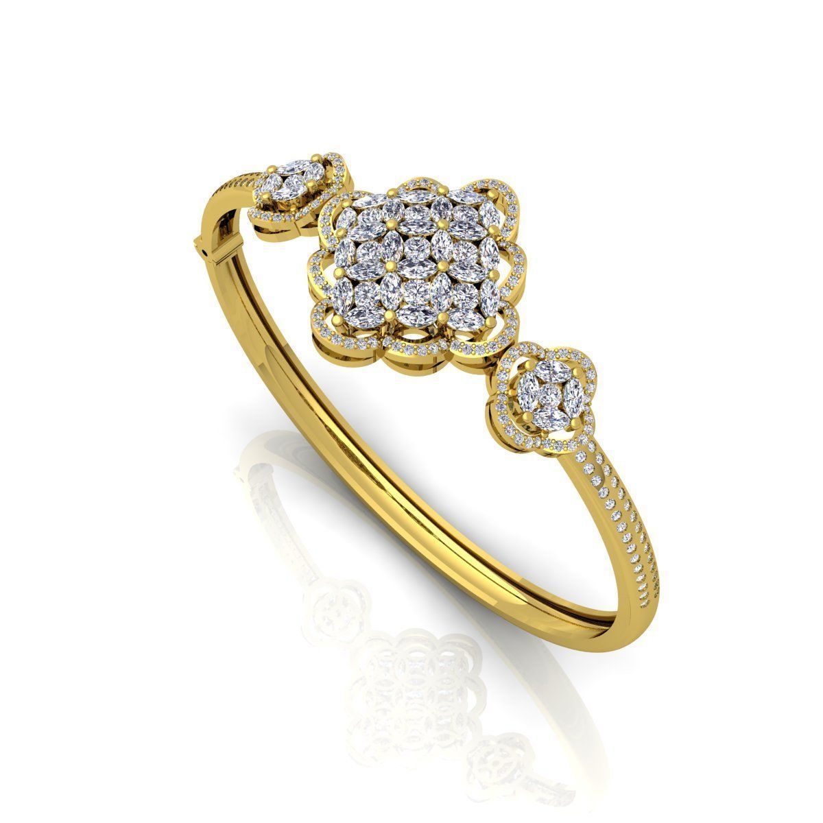 Fancy Bengle 01 3D print model_1