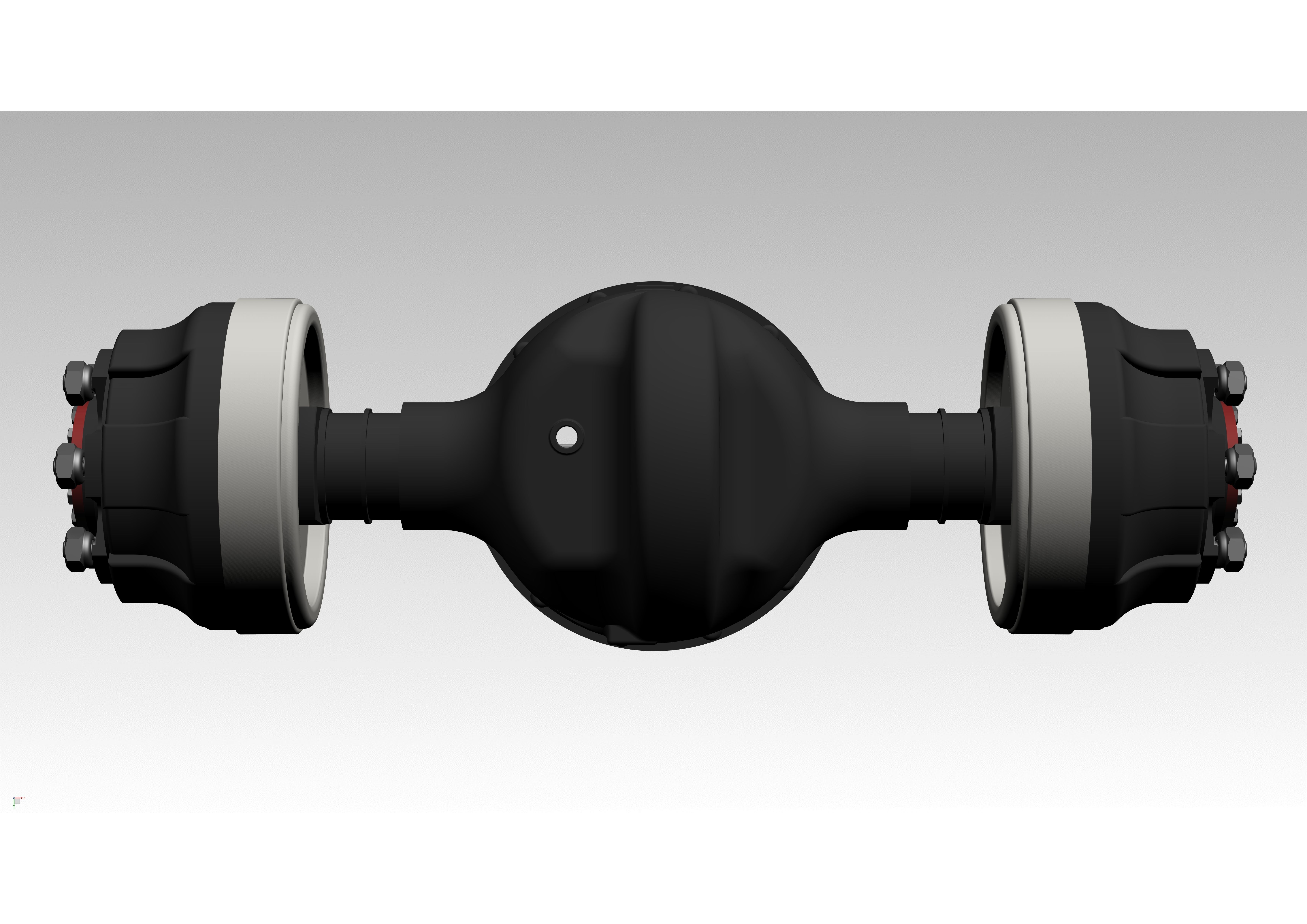  AXLE A498 3D model_2