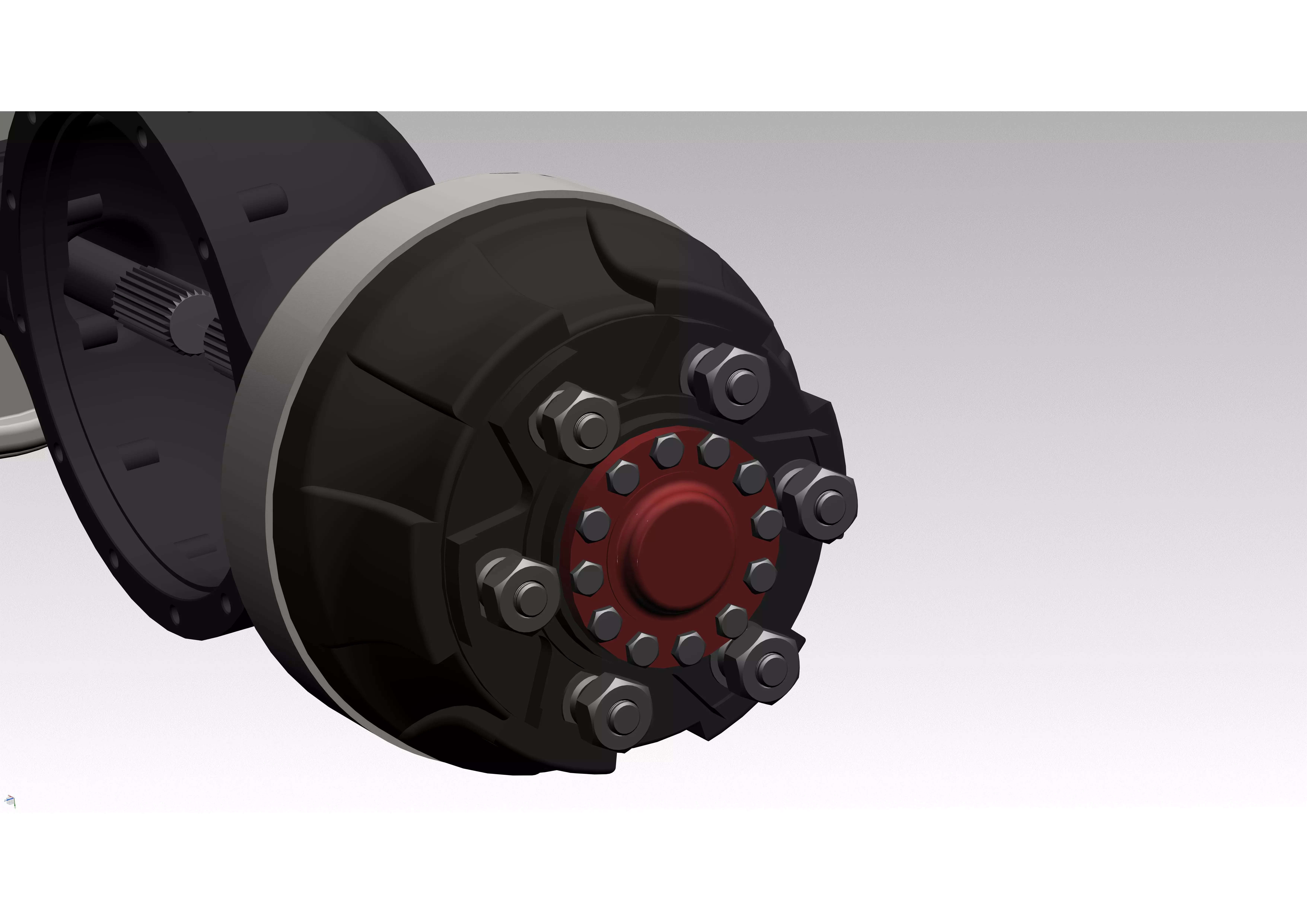  AXLE A498 3D model_0