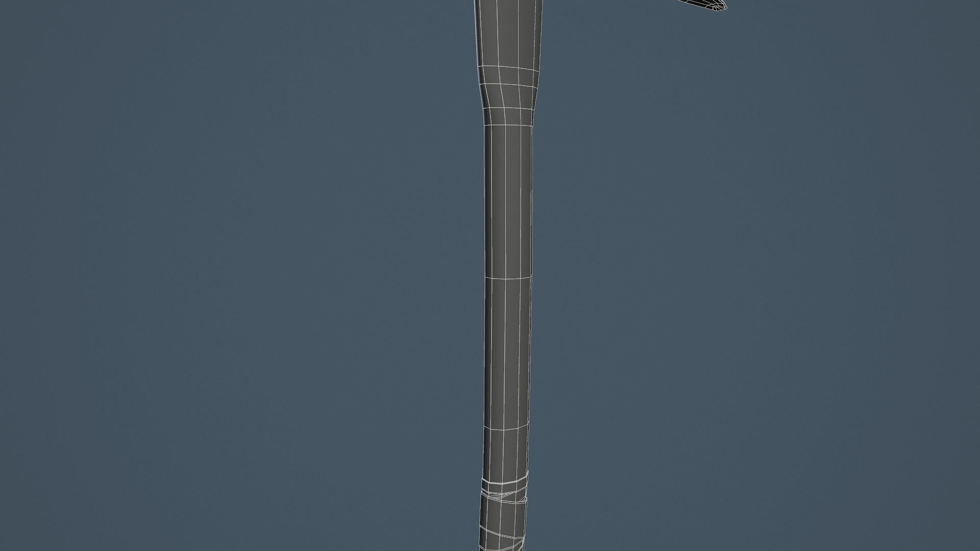 Old Rusty Pickaxe Low-poly 3D model_21