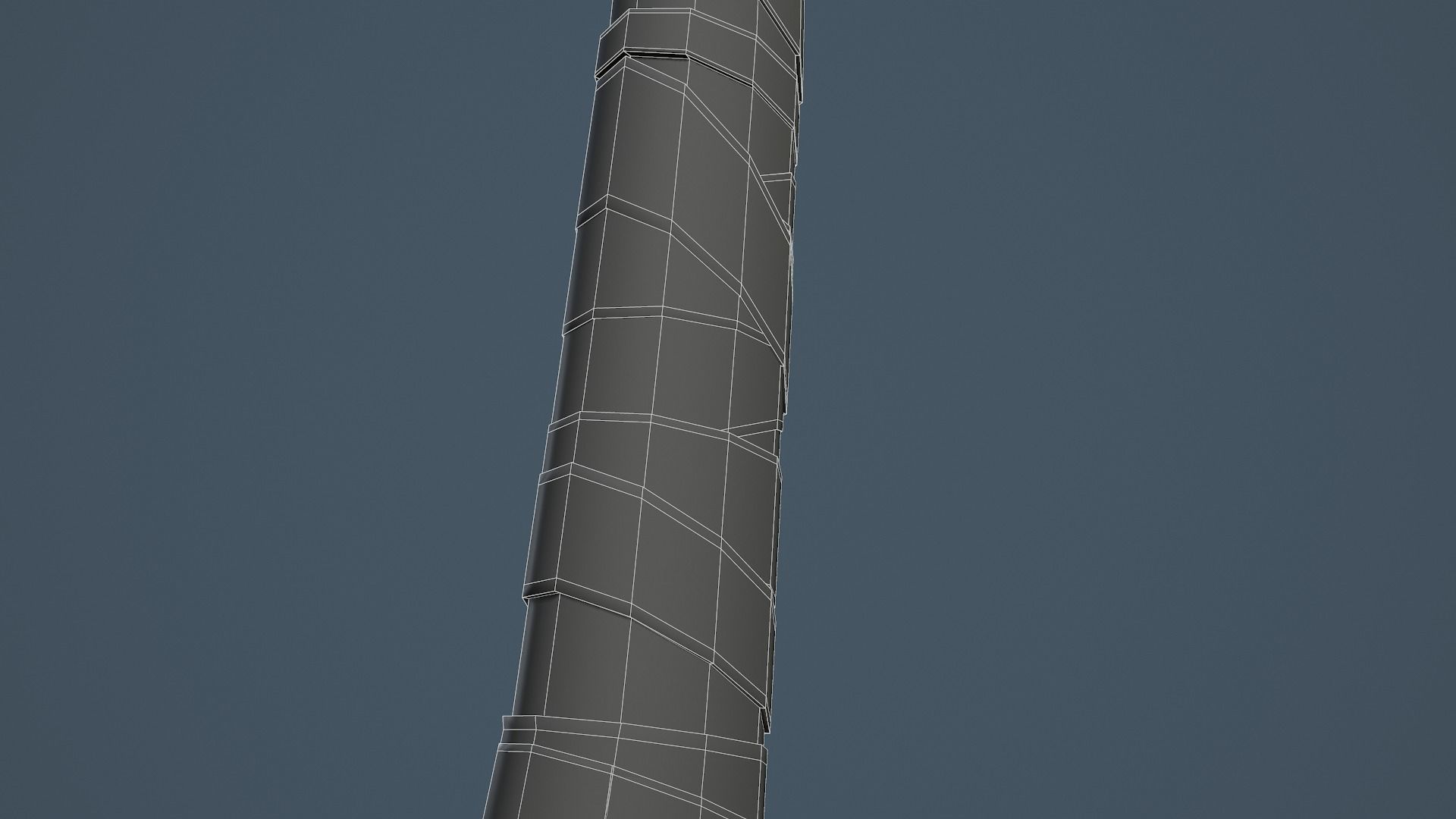 Old Rusty Pickaxe Low-poly 3D model_23