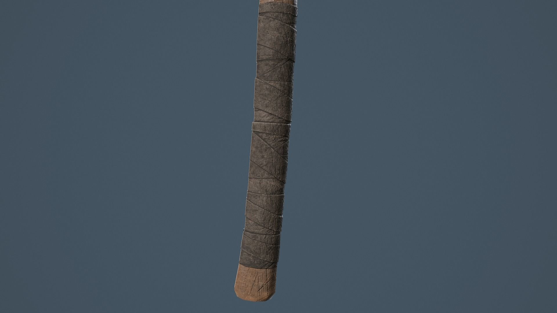 Old Rusty Pickaxe Low-poly 3D model_7