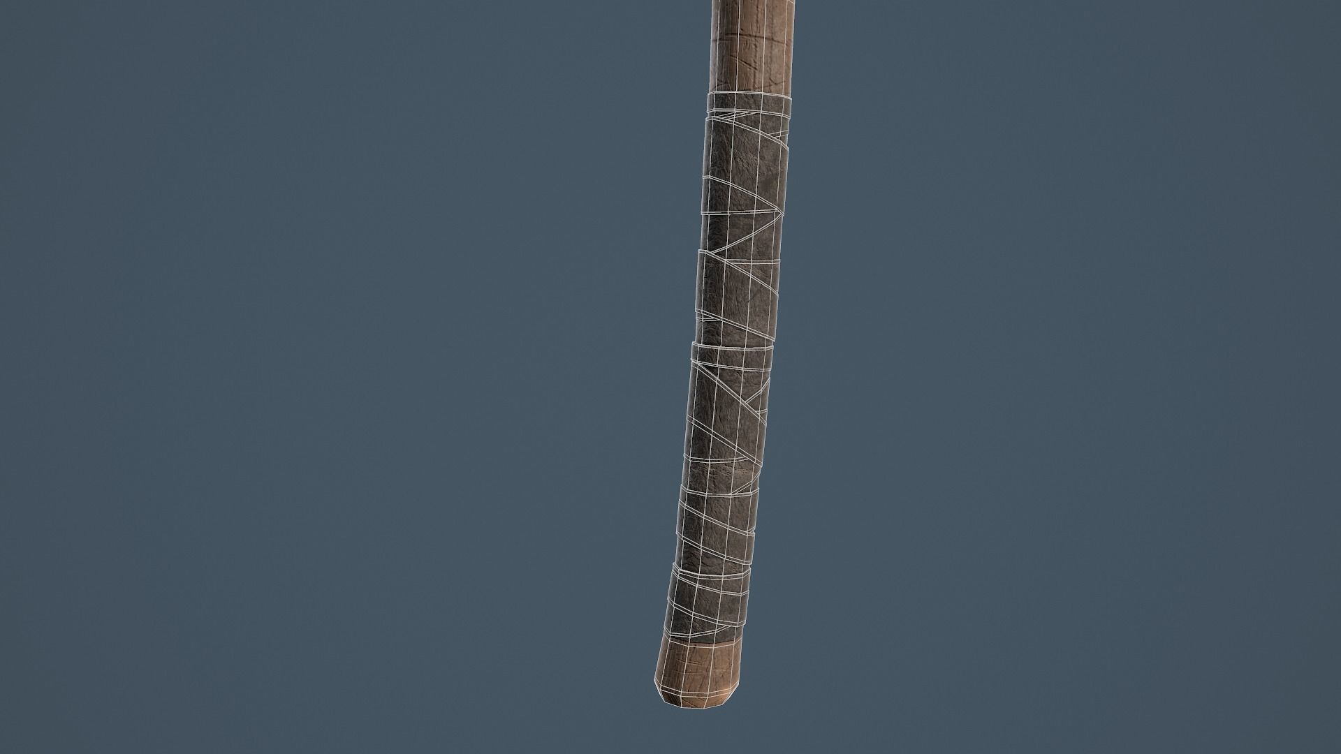 Old Rusty Pickaxe Low-poly 3D model_12