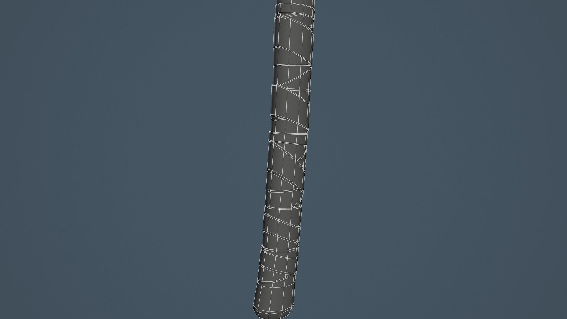 Old Rusty Pickaxe Low-poly 3D model_22