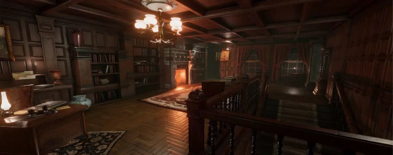Victorian Interiors Low-poly 3D model_13