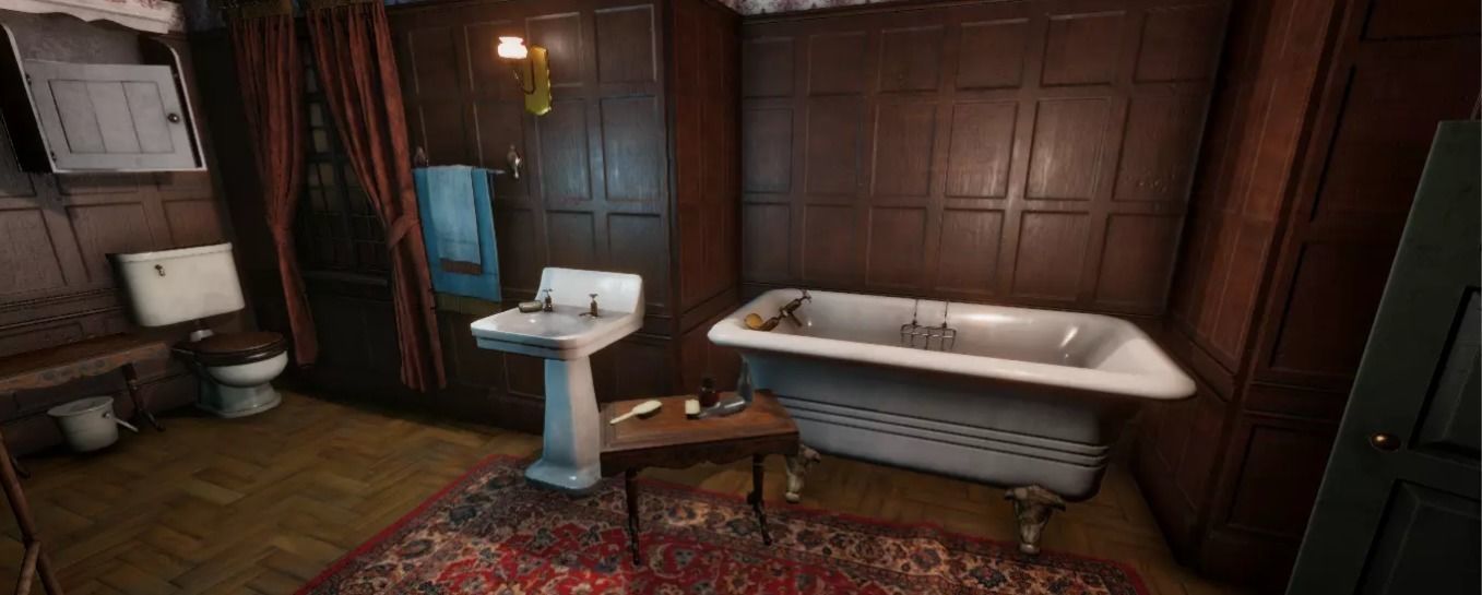 Victorian Interiors Low-poly 3D model_7