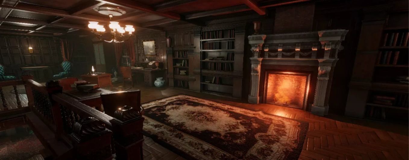 Victorian Interiors Low-poly 3D model_14