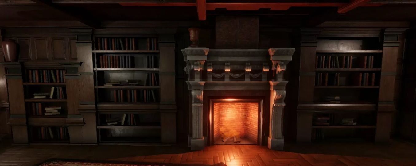 Victorian Interiors Low-poly 3D model_16