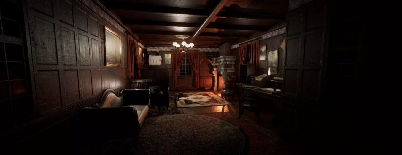 Victorian Interiors Low-poly 3D model_9