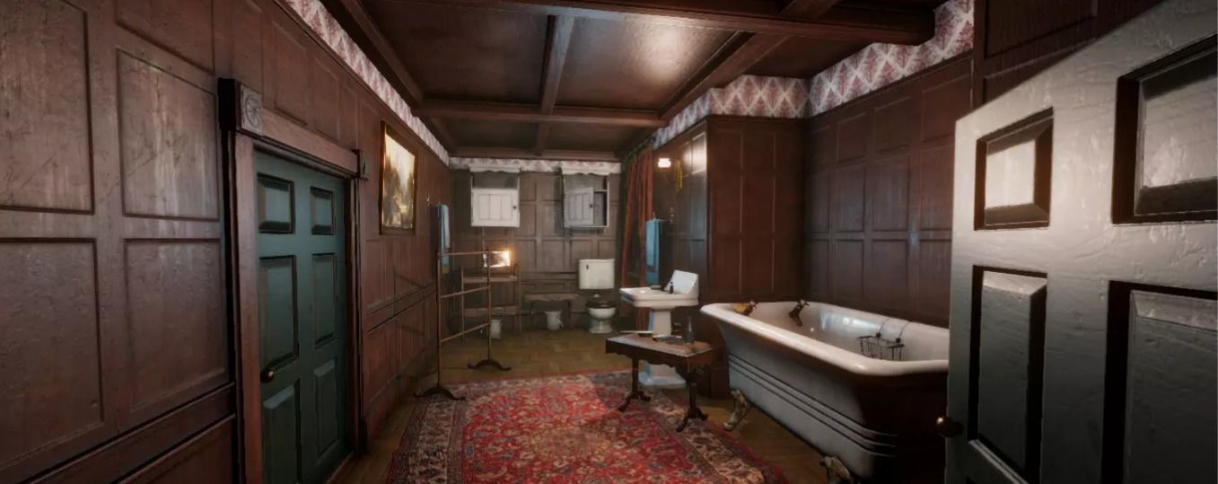 Victorian Interiors Low-poly 3D model_6