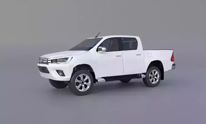 hilux toyota 3d model