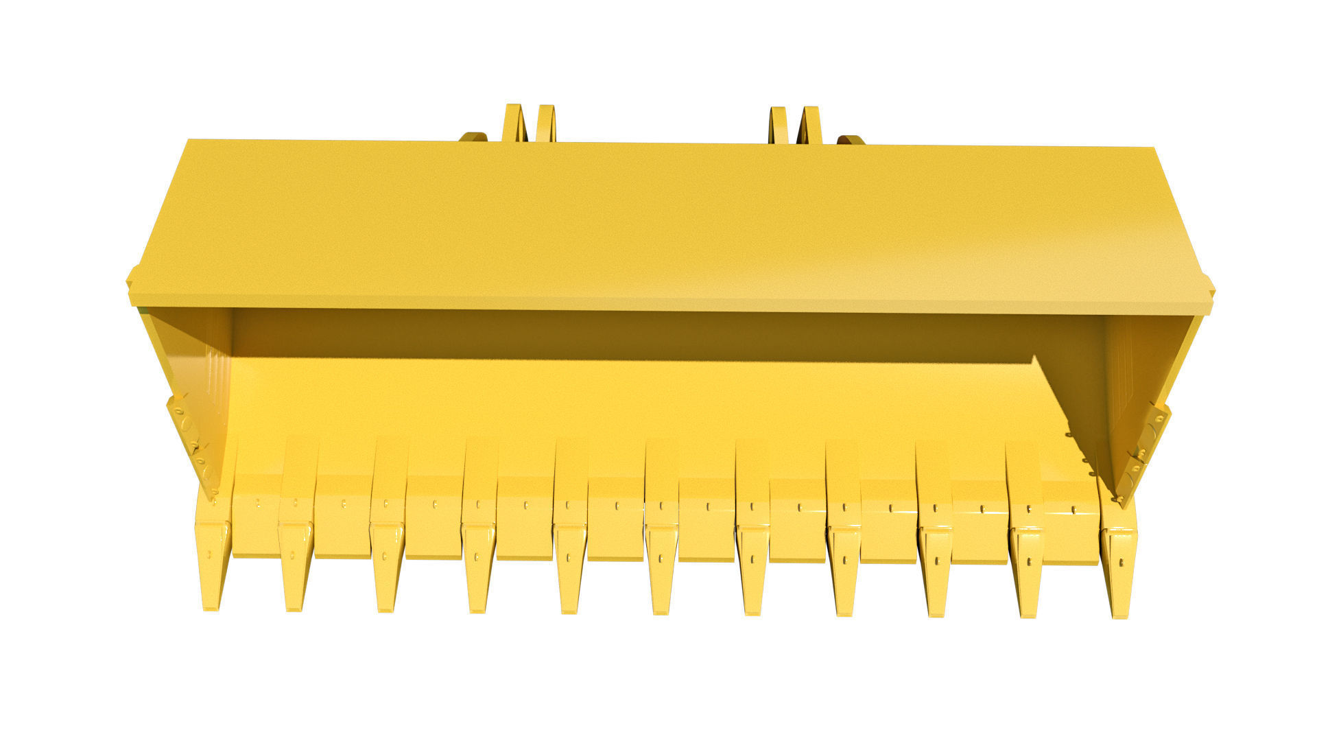 Front Loader Bucket 3D Model 3D model_3