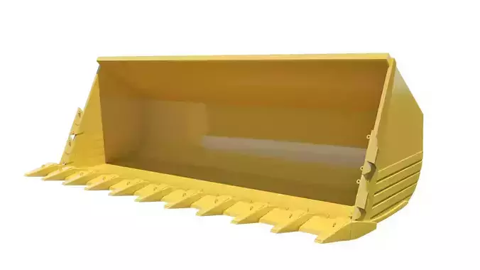 Front Loader Bucket 3D Model