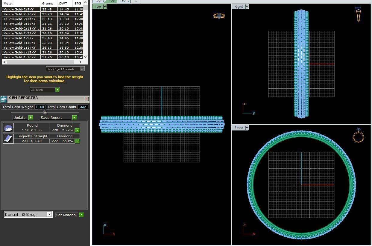 Bagutte setting Bengle 02 3D print model_12