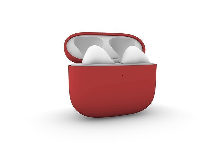 TWS Red Earphone Generation 3 3D print model