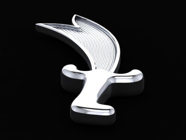 double sided sword 3D print model_3