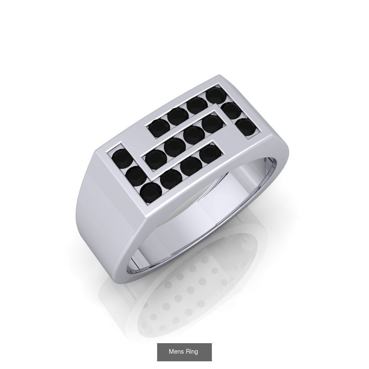 20 Mens Ring Collection With Render Detail _20