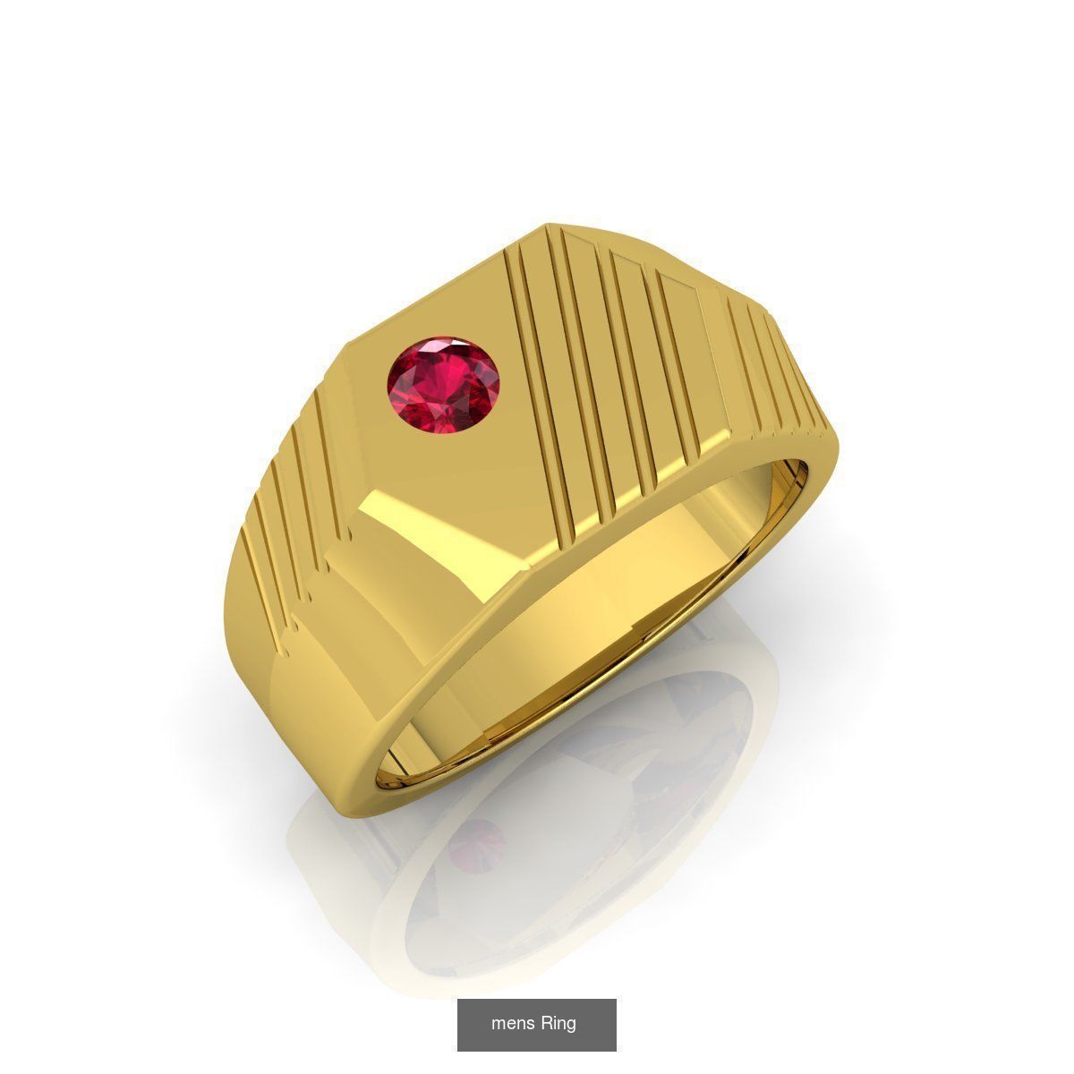 20 Mens Ring Collection With Render Detail _17