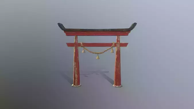 Japan Torii Free 3D model